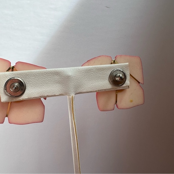 Vintage Abstract Face Earrings - Picture 4 of 6